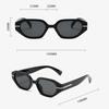 Fashion Small Frame Sunglasses Personalised Simple Mittens Decorative Sunglasses Men And Women Uv400 Outdoor Trend Goggles