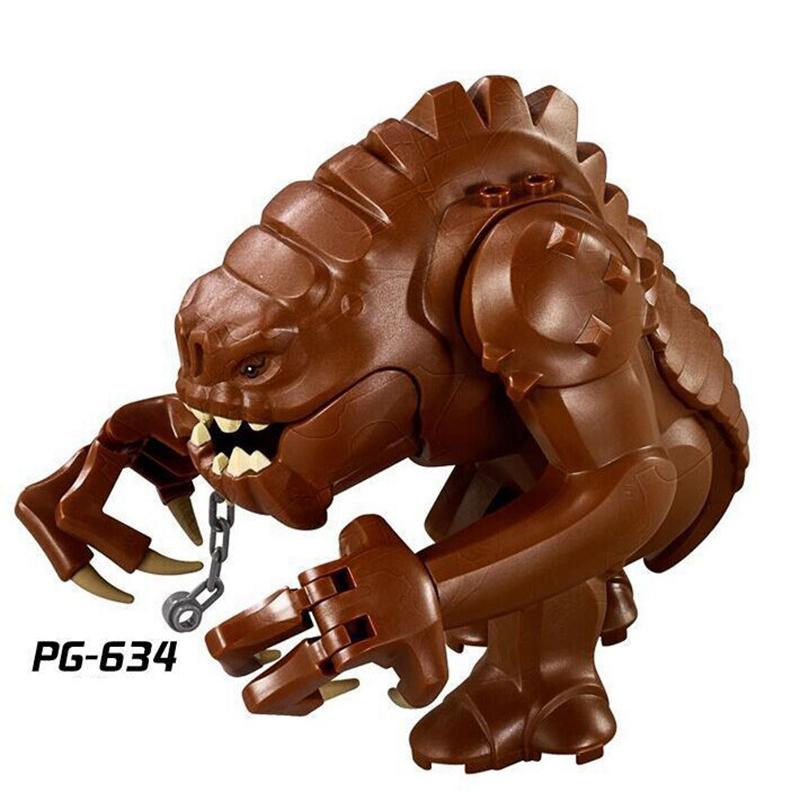 MOC Medieval Animal Zoo Farm Dragon Action Figures Building Blocks Gold Red Dragons Wolf Snake Monsters Beast Bricks Toys Gifts