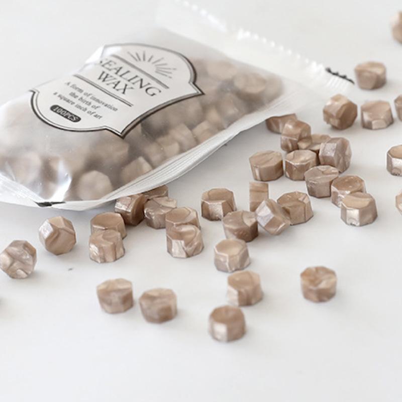 100Pc Retro Wax Seal Stamp Scrapbook Material Sealing Wax Craft Decor Wedding Birthday Party Invitation Wax DIY Supply