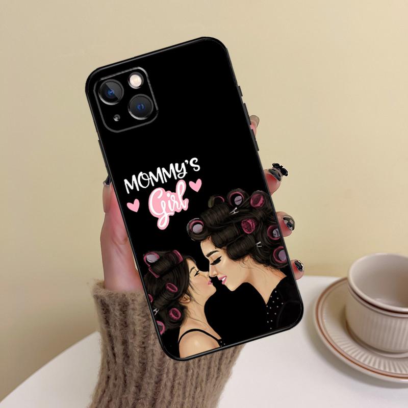 Чехол для телефона "Супер Папа Мама Малышка Близнецы" для iPhone 17 16 15 14 13 11 12 Pro Max mini 15 16 Plus 16e 17 Air Cover Funda