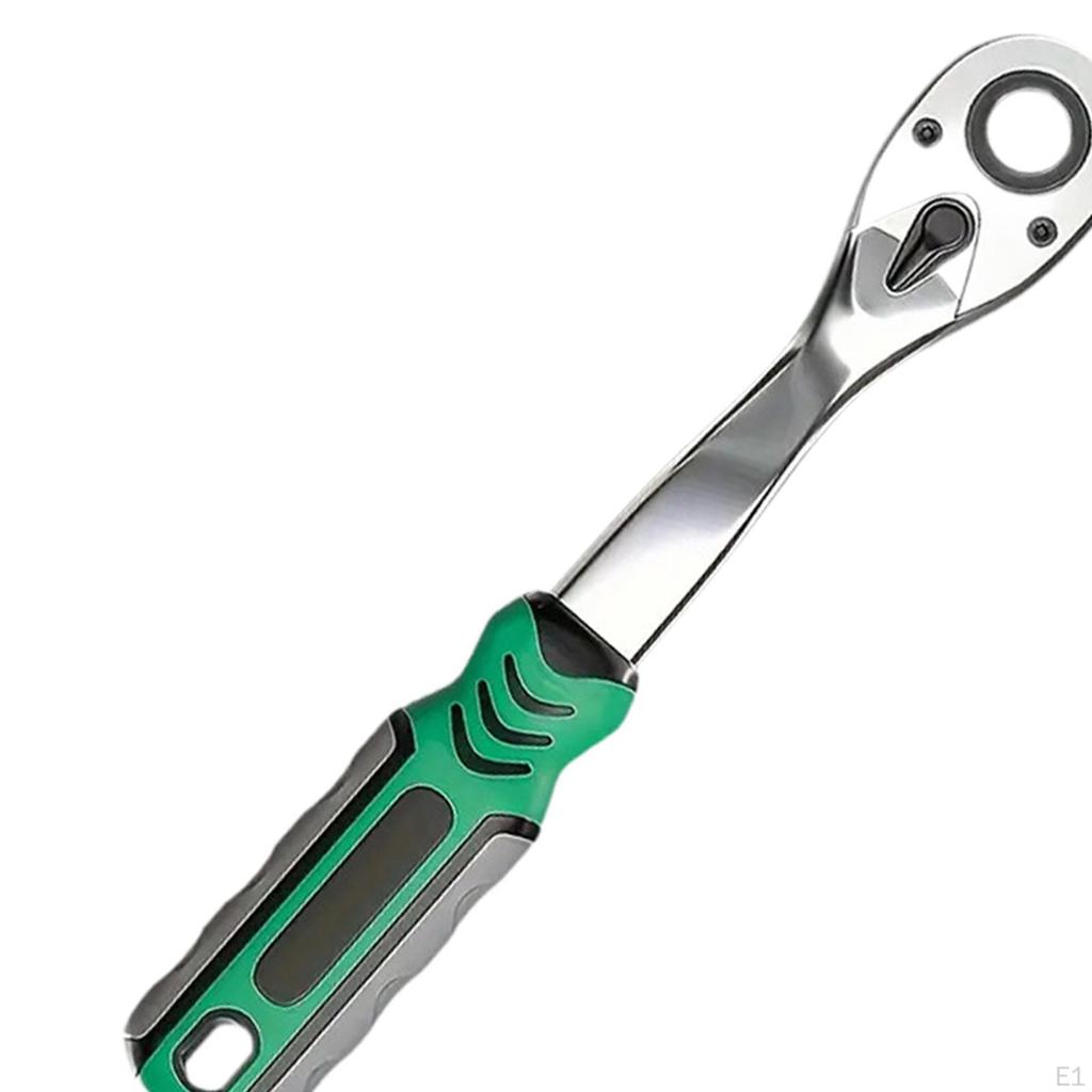 72 Tooth Ratchet Handle Drive Ratcheting Removal Tool Quick Portable Garage