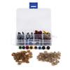 80pcs 40Pairs 8 Color Mix 10mm Safety Eyes Box for Teddy Bear Stuffed Toy Animal Puppet Doll