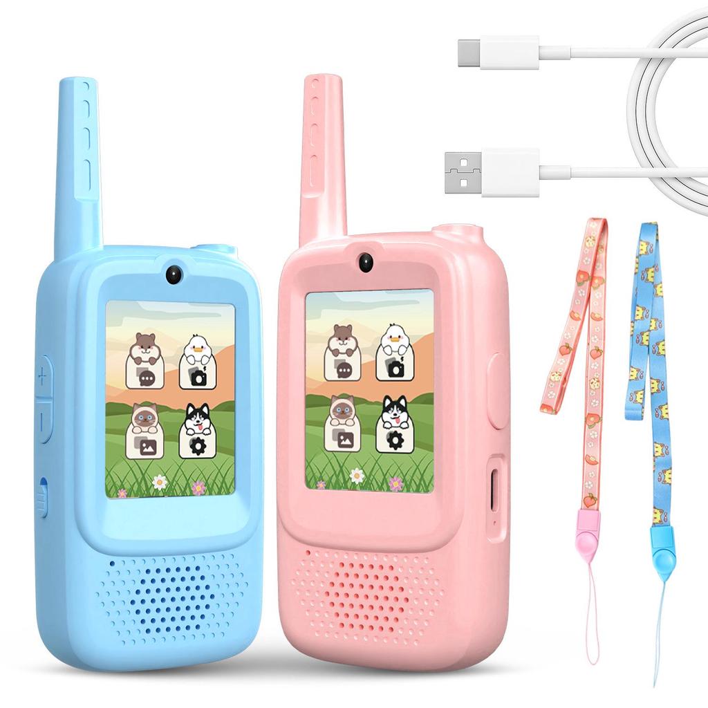 New Children's Cartoon Walkie-Talkie with HD Call - Perfect Birthday Gift