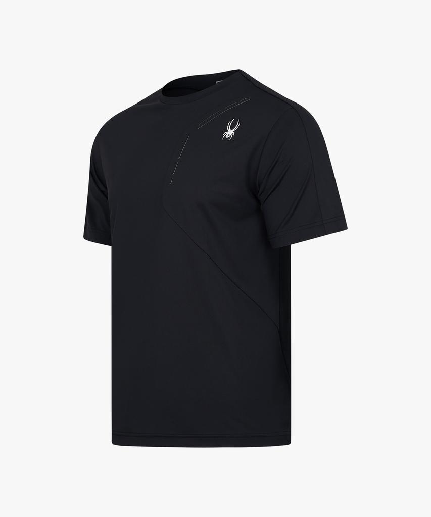 SPYDER Men'S Mesh Mix Training T-Shirt Spkmcnrs211Mblk