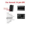 Плата модуля безопасности TPM 2,0 для материнской платы ASROCK 14 PIN SPI для Windows 11