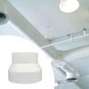 Air Duct Adapter Accessories Ventilation Wall Flange Pipe Connector for Basement Apartment