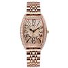 Fashion Light Luxury Steel Belt Watch Retro Wine Barrel Quartz Women'S Watch Niche Gypsy Women'S Watch