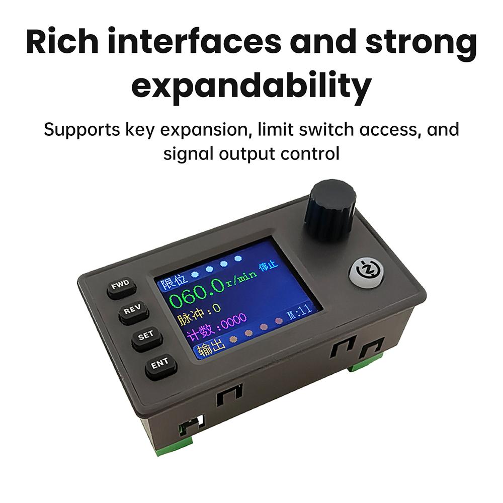SMC05 Stepper Servo Motor Pulse Controller 1HZ-200KHZ Signal Generator PWM Board Forward and Reverse Speed Control Regulation