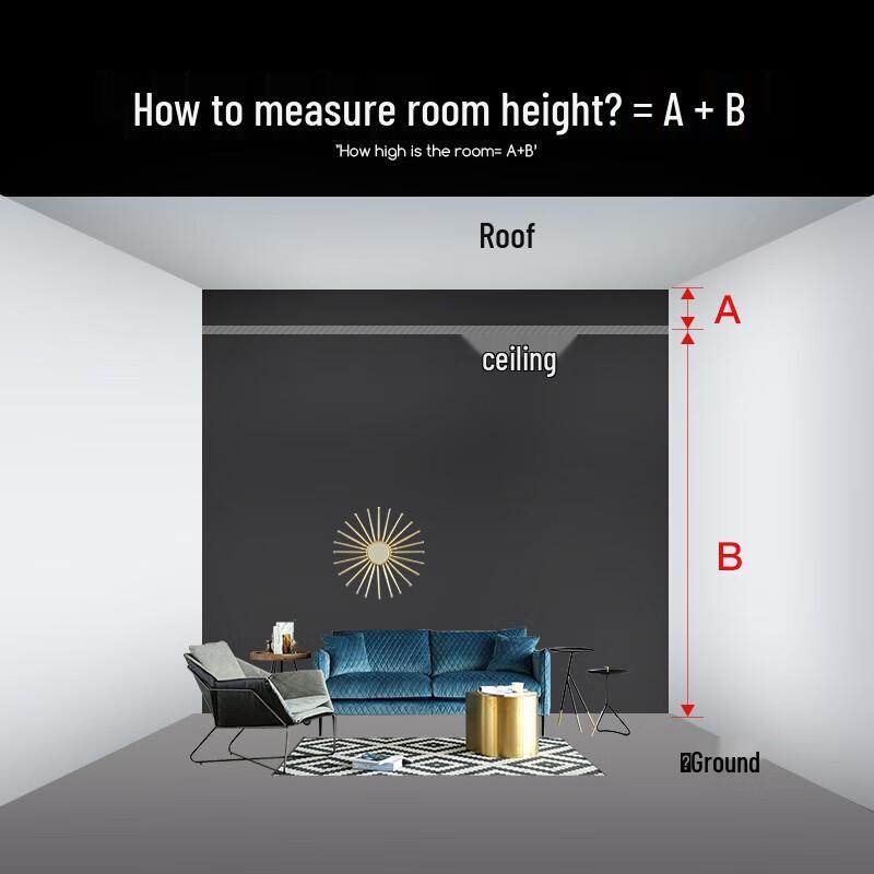 Универсальное телескопическое потолочное крепление для проектора Hengfenglian