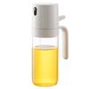 Heat-resistant Glass Mister Bottle for Olive Oil, Grapeseed Oil, and Soy Sauce. Drip-free Misting Bottle for Olive Oil, Olive Oil, and Other Cooking P