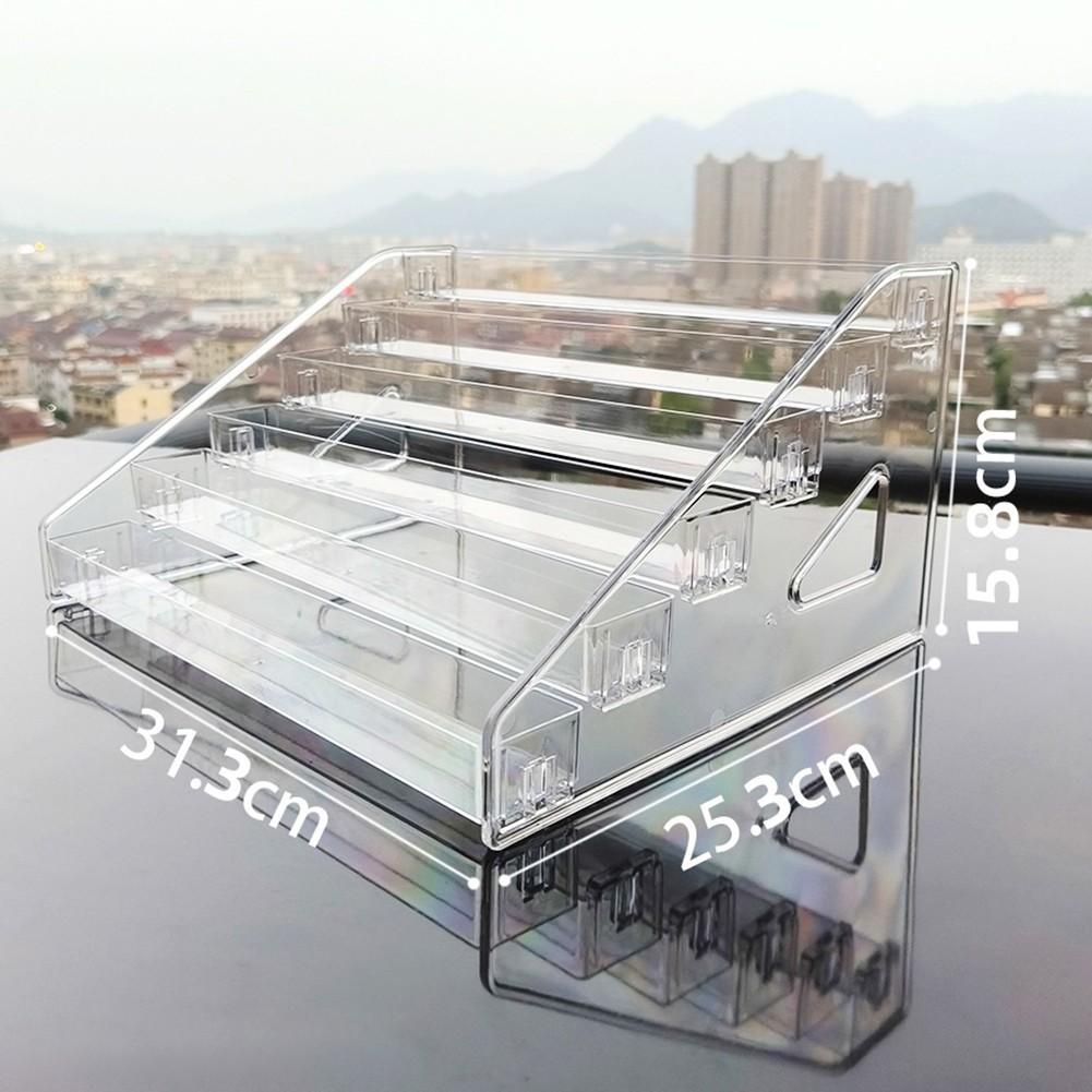 Multilayer Ladder Organizer Stand for Decorative Storage and Display