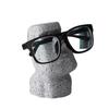 Character Resin Glasses Shelf Organizer For Desk Decor Home Office Use