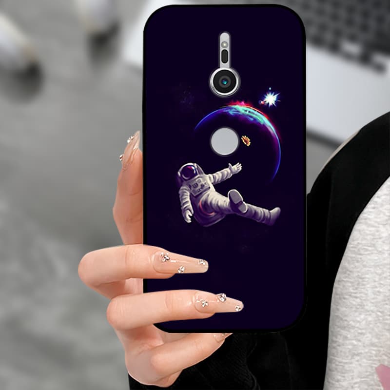 For Sony Xperia XZ2 XZ 4 2 1 Soft Silicone Black Back Shell Phone Cover For Sony XZ1 XZ2 XZ4 Funda Coque Shockproof Cases