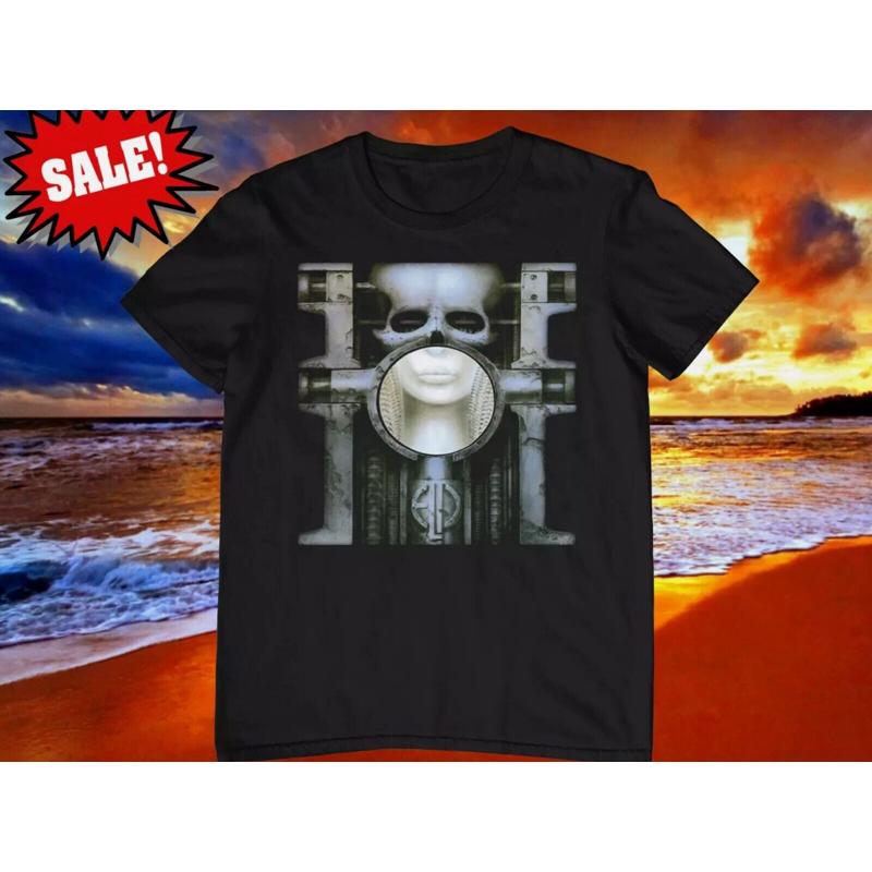 Emerson Lake Palmer Brain Salad Surgery Cotton Black S 5xl T Shirt