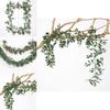 Artificial Fern Vine With Silk Leaves For Living Room Wall Decor
