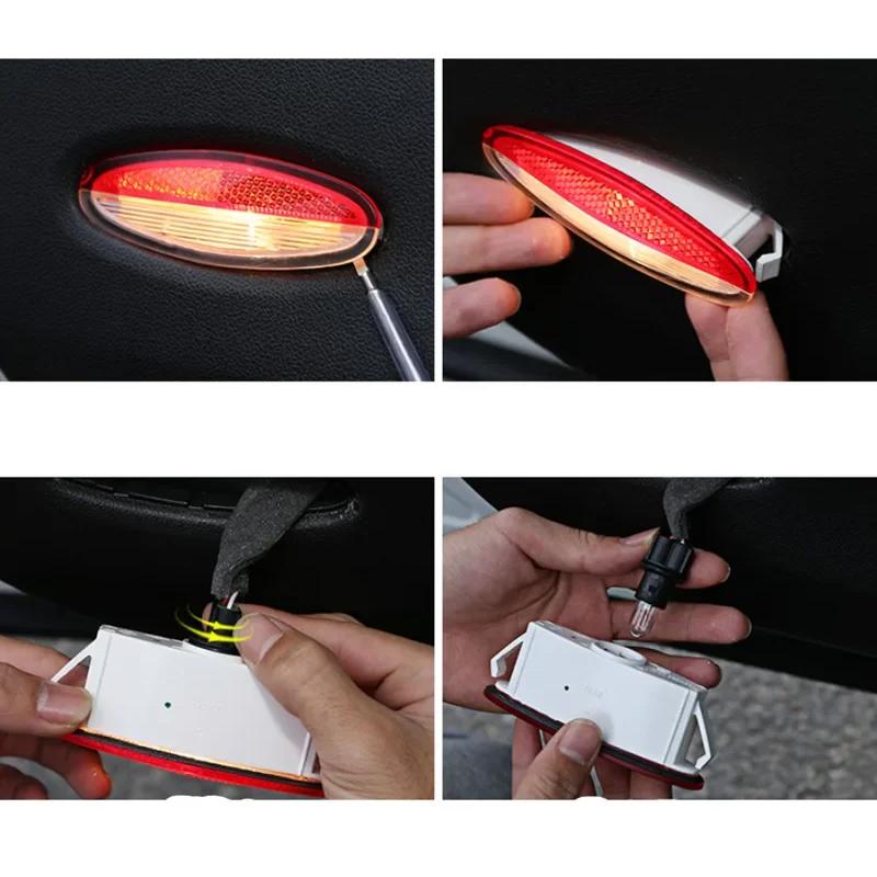 YDLF2 2Pcs LED Car Door Welcome Light Laser Projector Lamp for Renault Megane / Koleos / Laguna / Talisman / Latitude
