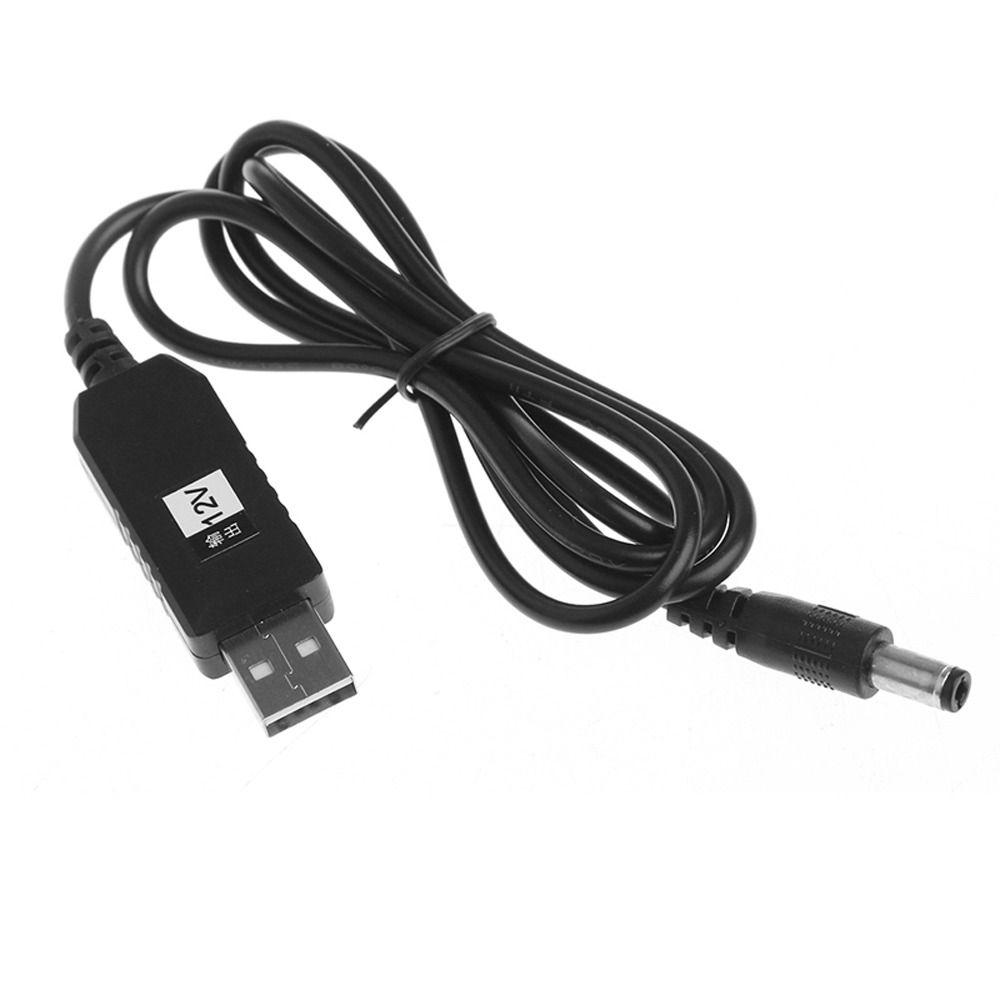 Powerbank Cable DC 5V to 12V USB Port USB Extension Cable Boost Line Boost Converter Step-up Cord