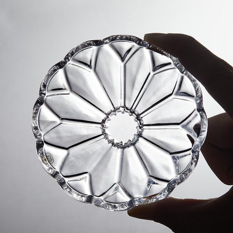 Hero Кофейный дриппер с основанием из грецкого ореха и синим градиентным стеклом