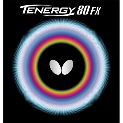 Накладка Butterfly для настольного тенниса Tenergy 80FX 05940 красная толстая