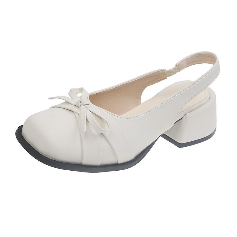 Женская обувь на толстом каблуке Новые босоножки на высоком каблуке