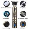 Vintage T9 Electric Cordless Hair Cutting Machine Professional Hair Barber Trimmer For Men Clipper Shaver Beard Lighter