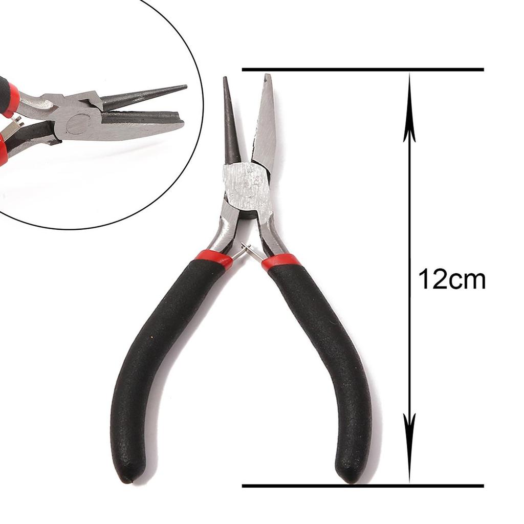 1 Piece Stainless Steel Needle Nose Pliers Jewelry Making Hand Tool DIY Design Equipment