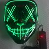 Halloween Mask Mixed Color Led Mask Party Masque Masquerade Masks Neon Maske Light Glow In The Dark Horror Mask Glowing Mask