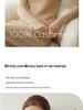 Women's 100% Pure Cashmere Striped Slim Fit Half-High Neck Sweater, Warm Autumn & Winter Knit Base Layer