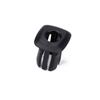 4Pcs Door Pin Guide Trim Panel Lock Knob Button Cover For Bmw, Black