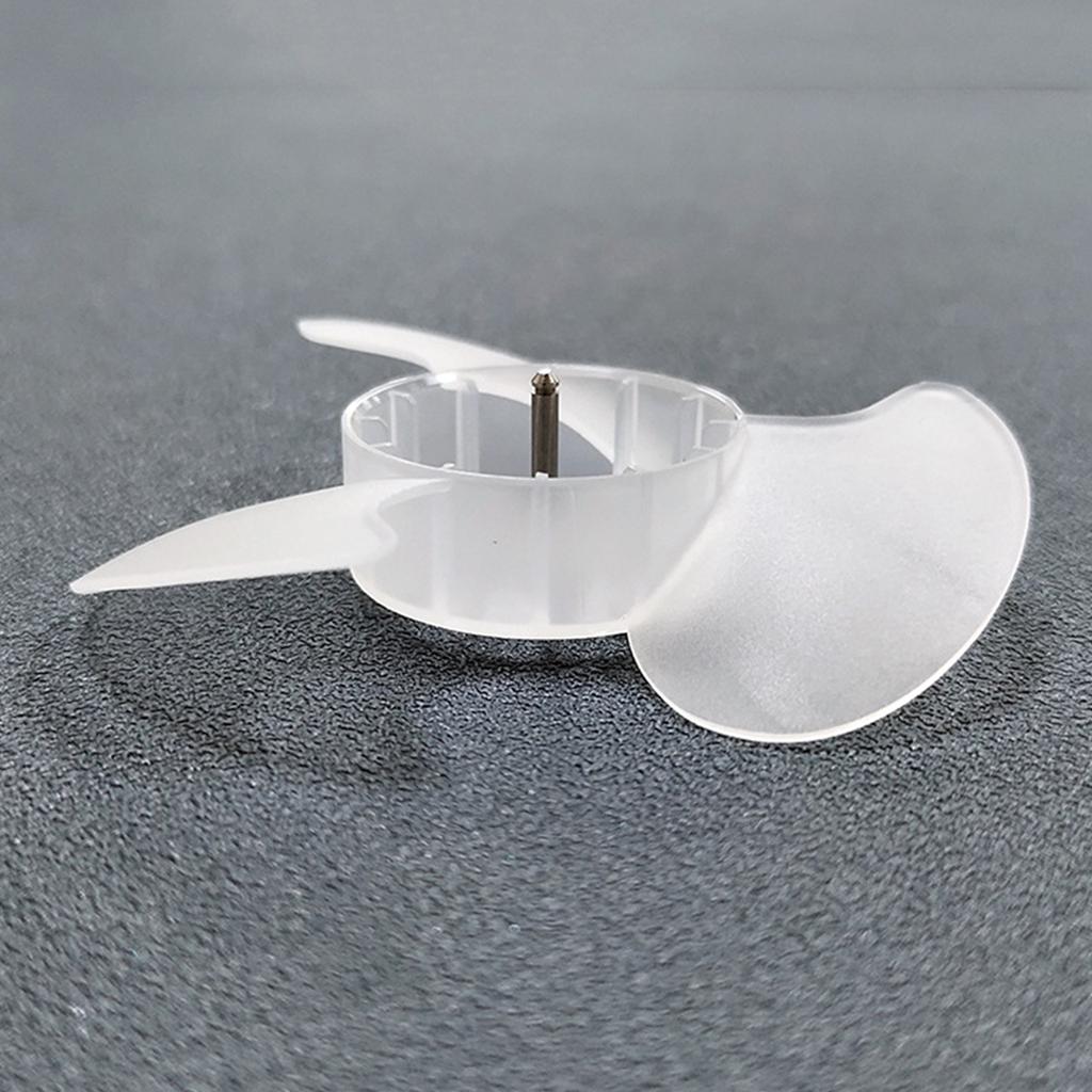 Small Power Mini Plastic Fan Blade 3 Leaves For Hairdryer Motor