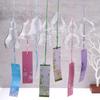 Transparent Glass Wind Chimes Windows Wind Bell Hanging Outdoor Garden Decor Garden Chimes Japanese Room Decor Diy Crafts
