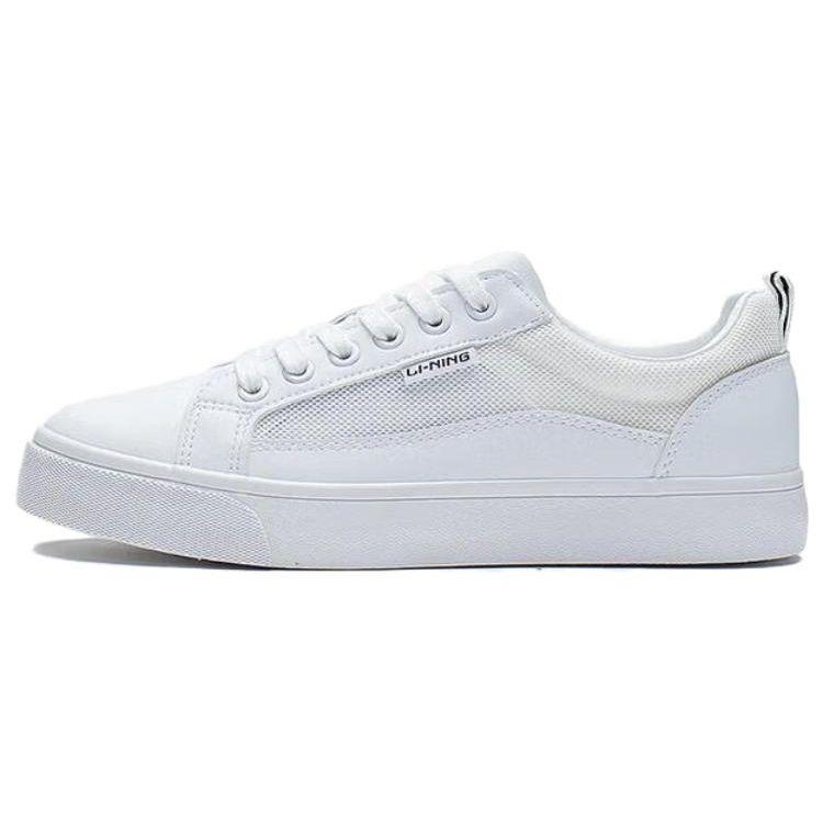 Li-Ning Classic Sports Low-Top Sneakers Women Sneakers White AGCS404-1