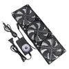 New Fan Cooling with Controller 120mm 3000RPM 12cm 12V 220V Btc Machine Chassis Workstation Cabinet Radiator Server Fan
