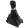 Gear Stick Shift Knob Leather Gaiter Boot Cover Collar Car Replacement Accessories For Skoda Octavia A7 MK3 2014-2017