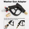 2pcs Quick Connection Pressure Washer Adapter Set Pressure Washer Connector  Car Wash