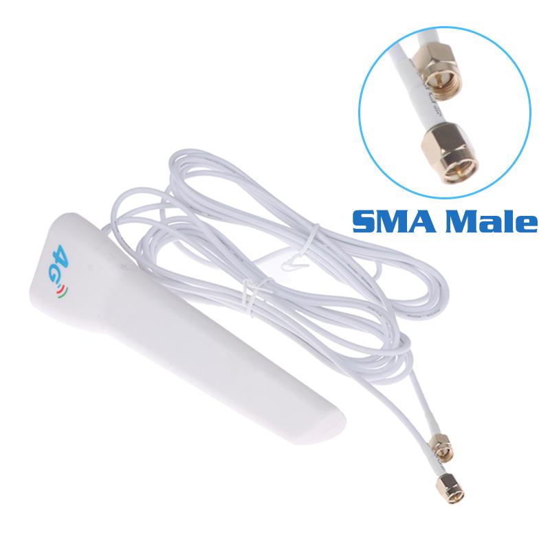 Внешняя антенна 4G LTE Внутренняя антенна 29 дБи SMA Male CRC9 TS9 Разъем с двойным удлинительным кабелем 2 м для роутера модема