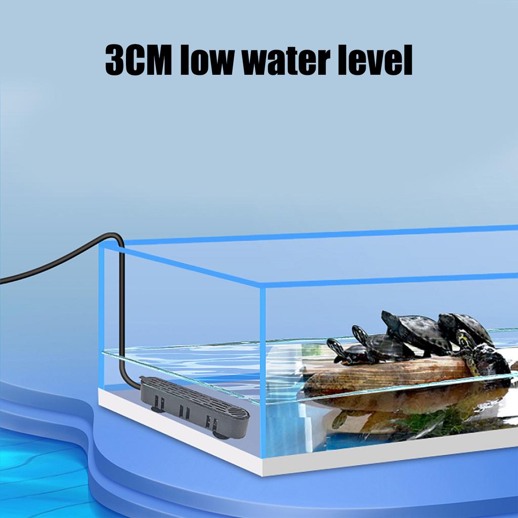 Аквариумный нагреватель Точный контроль температуры Автоматическое отключение Низкое потребление воды Нагревательное устройство для аквариумов с рыбами и черепахами
