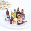 10Pcs 1:12 Dollhouse Miniature Drinks Wine Model Dolls Kitchen Accessories