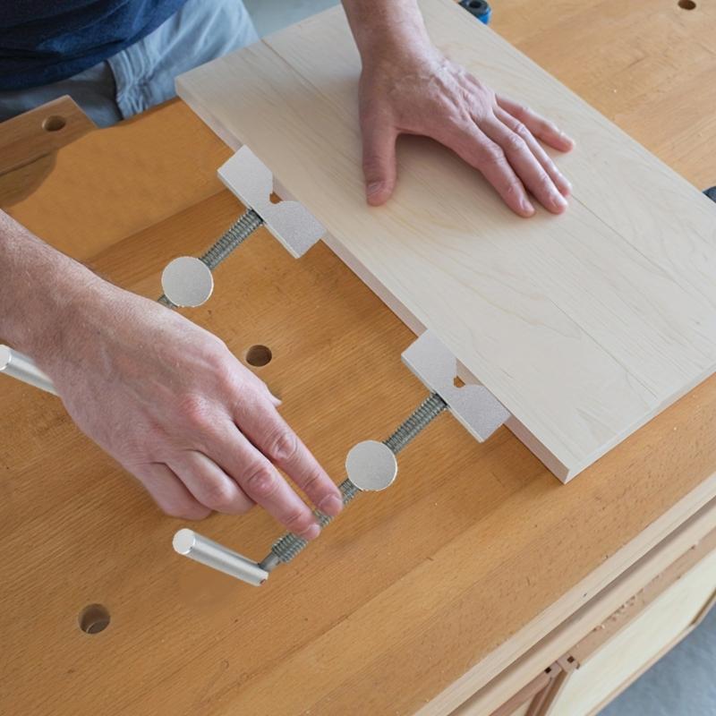 Деревообработка Настольный зажим Тиски Инструмент плотника Для работы по дереву Общий зажим Цельнометаллический зажим из нержавеющей стали