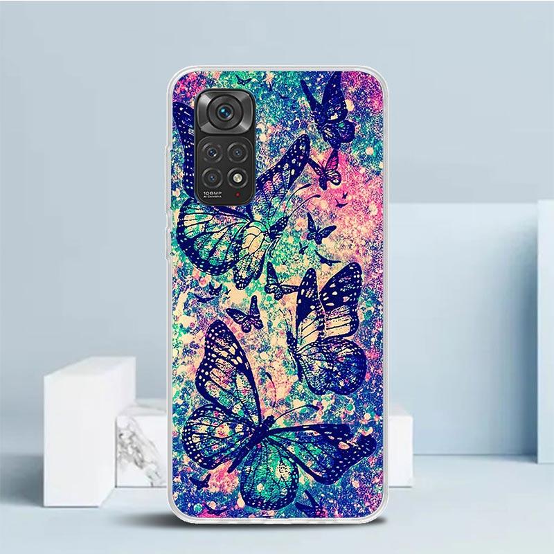 Чехол для телефона Мандала Подсолнух Мандала Для Xiaomi Redmi Note 15 14 14S 13 12S 12 Pro Plus 11S 11 11T 11E 10S 10 + Мягкий ТПУ Задняя крышка