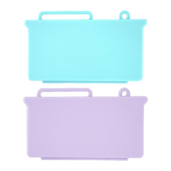 Мини-коробка для акварели, 24 шт., пустые полукастрюли с магнитной полосой, переносная палитра для акварельных красок, масляных, акриловых