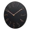 Modern Simple Clock Home Clock Light Luxury Wall Clock Living Room Black Creative Fashion Atmosphere Nordic Silent Wall Watch