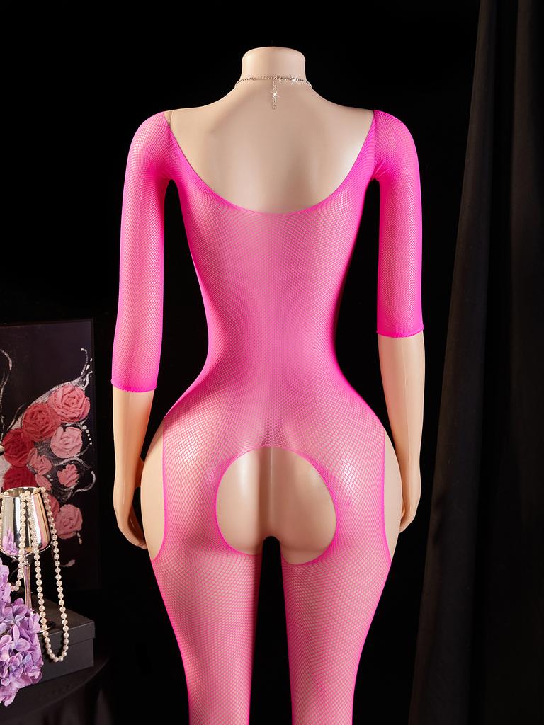 Экзотические Женские Халтер Сетчатые Бодистоки Чулки Прозрачные Колготки Сексуальные Без Ластовицы Эротические Костюмы Порно Прозрачные Боди