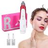 2 типа электрической микроигольной ручки для омоложения кожи и лица с 2 шт. 12-игольными насадками
