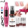 Набор для маникюра Электрический маникюрный инструмент Смягчитель кутикулы Жидкость для удаления омертвевшей кожи Насадки для шлифовки акрила Салонные инструменты для самостоятельного изготовления