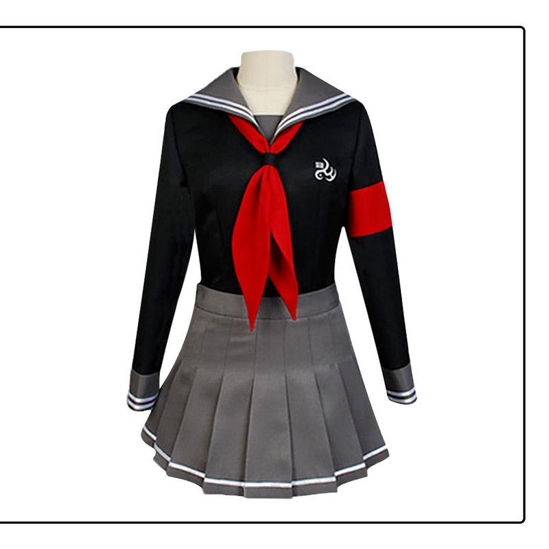 Danganronpa V3 костюмы для косплея Peko Pekoyama униформа куртка/юбка/галстук женский костюм аниме наборы для косплея
