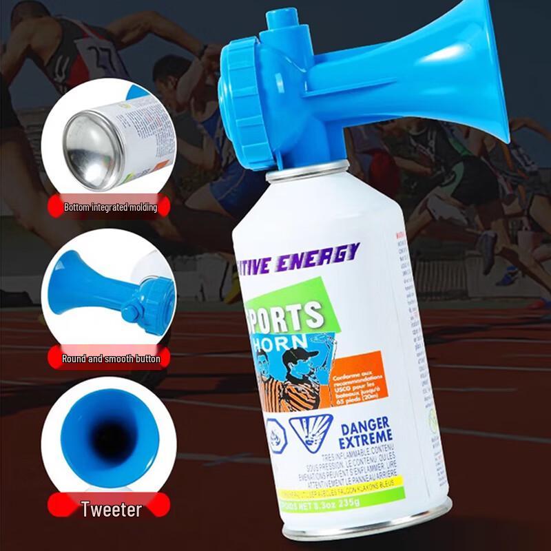 High-Pitch Sports Whistle & Fan Horn