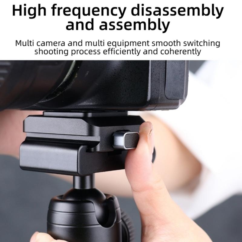 Universal Camera Mounting System Fast Angle Lock Mechanism Full Enclosure Structure For Equipment Safety Smooth Switching