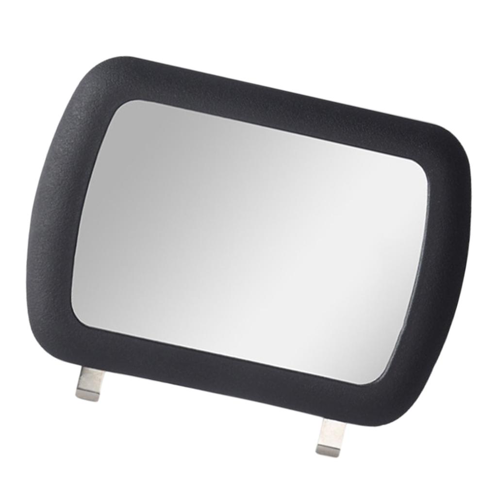 Зеркало для макияжа из нержавеющей стали для автомобильного козырька, спинки сиденья, самоклеящееся зеркало для туалетного столика, салонное косметическое зеркало для макияжа