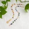 2Pcs Bohemian Long Tassel Chain Headdress Dirty Braids Headwear Exquisite Sun Moon Pendant Charm Adjustable